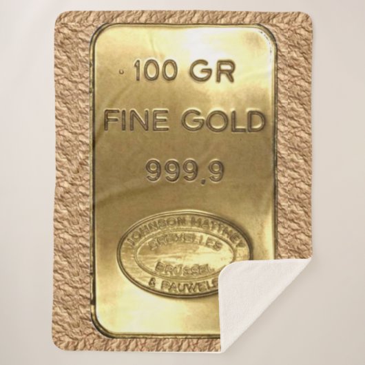 GOUDSTAAF SHERPA DEKEN (Voorkant)