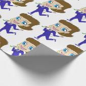 goudstaart cadeaupapier (Hoek)