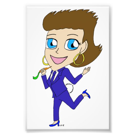 goudstaart foto afdruk (Voorkant)