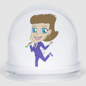 goudstaart sneeuwbol (Voorkant)