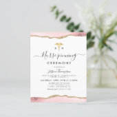 goudstaartepel Nurse pinning ceremonie Uitnodiging (Staand voorkant)