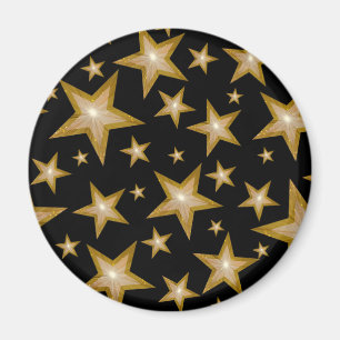 Goudstaartrommel zwart magneet