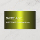 GoudstandaardVisitekaartjes Visitekaartje (Achterkant)