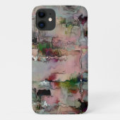 Goudste roeststeen, overheerste zalm tot grijs Case-Mate iPhone case (Achterkant)