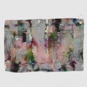 Goudste roeststeen, overheerste zalm tot grijs golfhanddoek (Horizontaal)