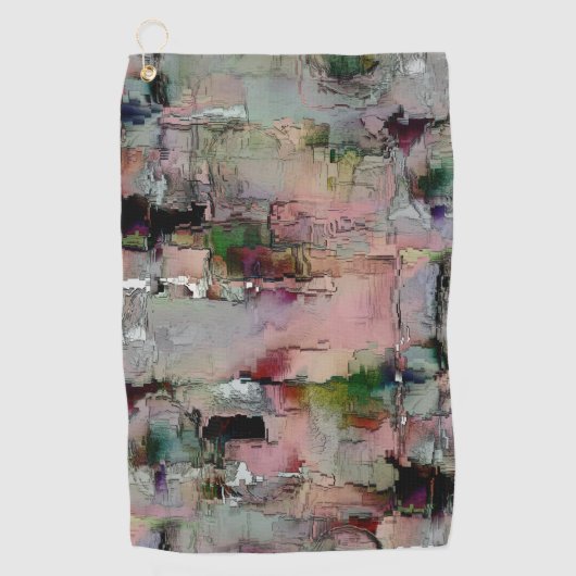 Goudste roeststeen, overheerste zalm tot grijs golfhanddoek (Voorkant)