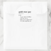 GOUDSTER-HOMO RONDE STICKER (Tas)