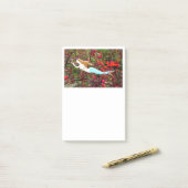 goudster zeemeermin post-it® notes (Op bureau)