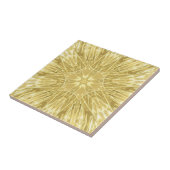 Goudstermozaïekgeometrisch ontwerp tegeltje (Zijkant)