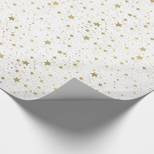 Goudsterren Cadeaupapier (Hoek)