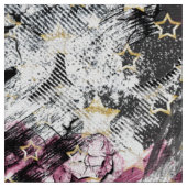 Goudsterren grof abstract stijlvol, modern stedeli stof (Close Up)