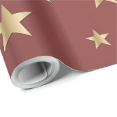 Goudsterren Inpakpapier (Rol Hoek)