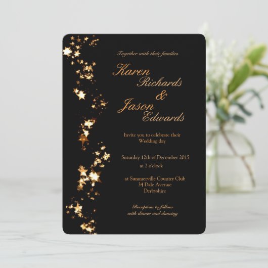 Goudsterren Kaart (Staand voorkant)