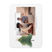 Goudsterren Moderne kerstboomfeestdag Magneet (Verticaal)