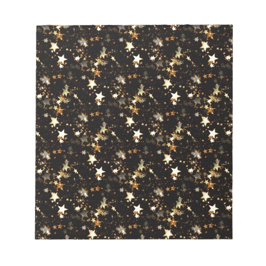 goudsterrenstelsel notitieblok (Voorkant)