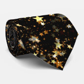 goudsterrenstelsel stropdas (Opgerold)