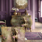 Goudstof,  fee, Romantiek & Bloemen Tissuepapier