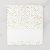 Goudstof Plaatskaartje (Buitenkant ongevouwen)