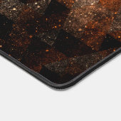 Goudstraal in meetkundig dunne universum Monogram Bureaumat (Hoek)