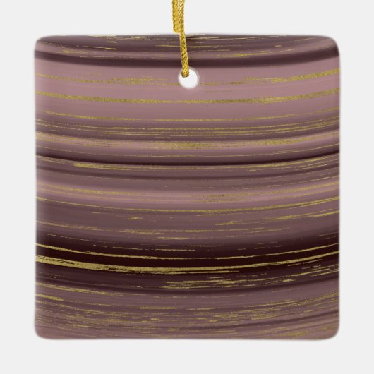 Goudstrengen Keramisch Ornament (Voorkant)