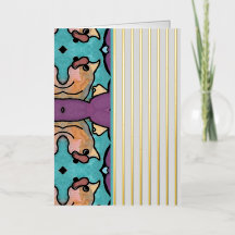 Goudstrepen vogelpatroon