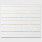 Goudstrips Cadeaupapier (Vlak)