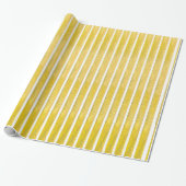 Goudstrips Cadeaupapier (Uitgerold)