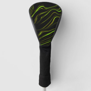 Goudstrokken met goudgras of gouden goudstrokken golfheadcover