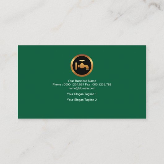 Goudstrop Visitekaartje (Achterkant)