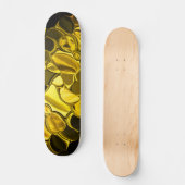 Goudstukken, ronde en afgeronde vormen? persoonlijk skateboard (Voorkant)