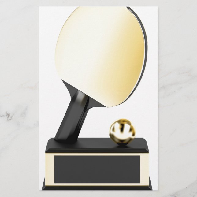 Goudtafeltennistrofee (Voorkant)