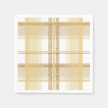 Goudtartan gevlekte vlekbruiloft