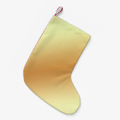 Goudtextuur op achtergrond kleine kerstsok (Voorkant (Hangend))