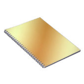 Goudtextuur op achtergrond notitieboek (Rechterzijde)