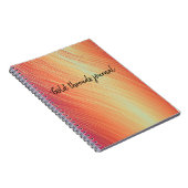 "goudthreads" notitieboek (Rechterzijde)