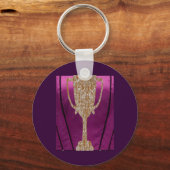 GoudTROFIE: Uitreikende feestdag Sleutelhanger (Voorkant)