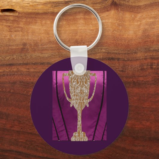 GoudTROFIE: Uitreikende feestdag Sleutelhanger (Voorkant)