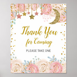 Goudtwitje bedankt voor je komst poster