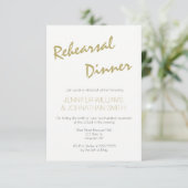 Goudtypografie-repetities uit diners kaart (Staand voorkant)