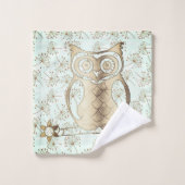 Gouduil op handdoekset bad handdoek (Wasdoekje)