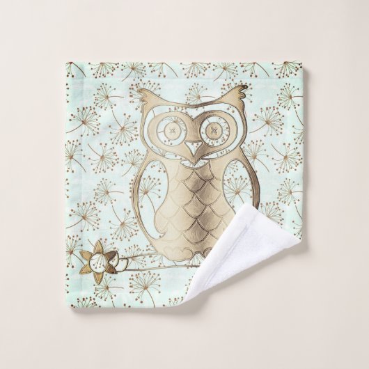 Gouduil op handdoekset bad handdoek (Wasdoekje)