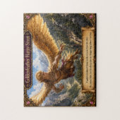 Goudveer Harpij Verkenner Legpuzzel (Verticaal)