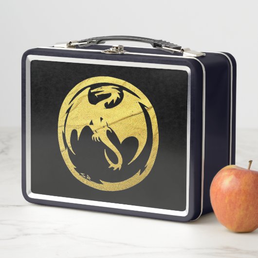 Goudvein Dragon Dragon Black lunchbox (In situ)