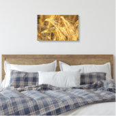 Goudveld (tarweoren) canvas afdruk (Insitu (Slaapkamer))