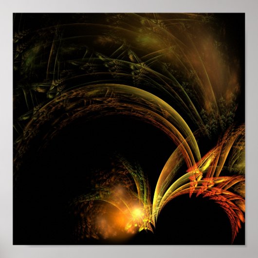 goudveren en vuurveren poster (Voorkant)