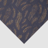 Goudverf bedrukt tissuepapier (Detail)