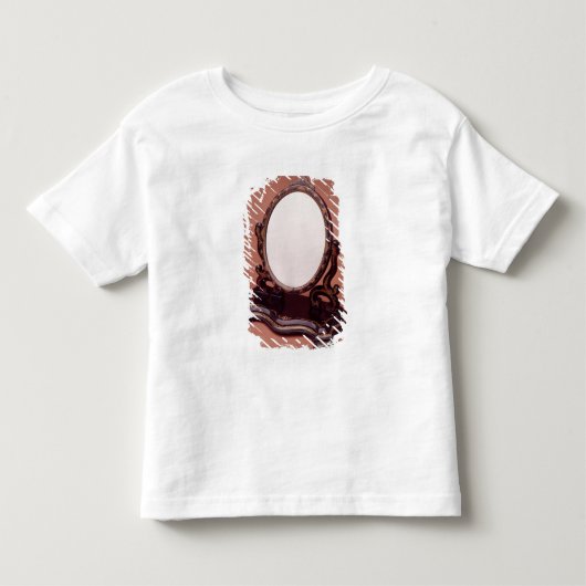 Goudverf papier-machispiegel, c.1890 kinder shirts (Voorkant)