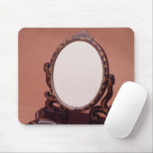 Goudverf papier-machispiegel, c.1890 muismat (Met muis)