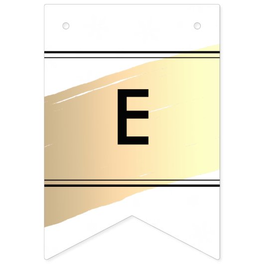 Goudverf penseel Swish van Elegant Season Vlaggetjes (Tweede vlag)