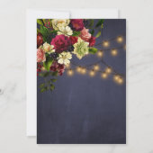 Goudverlichting voor huisverwarming winterse zeema kaart (Achterkant)